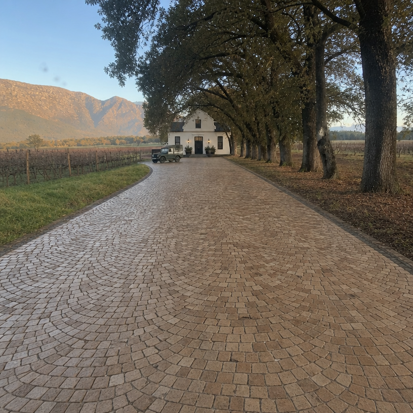Wine Farm Entrance · Stellenbosch